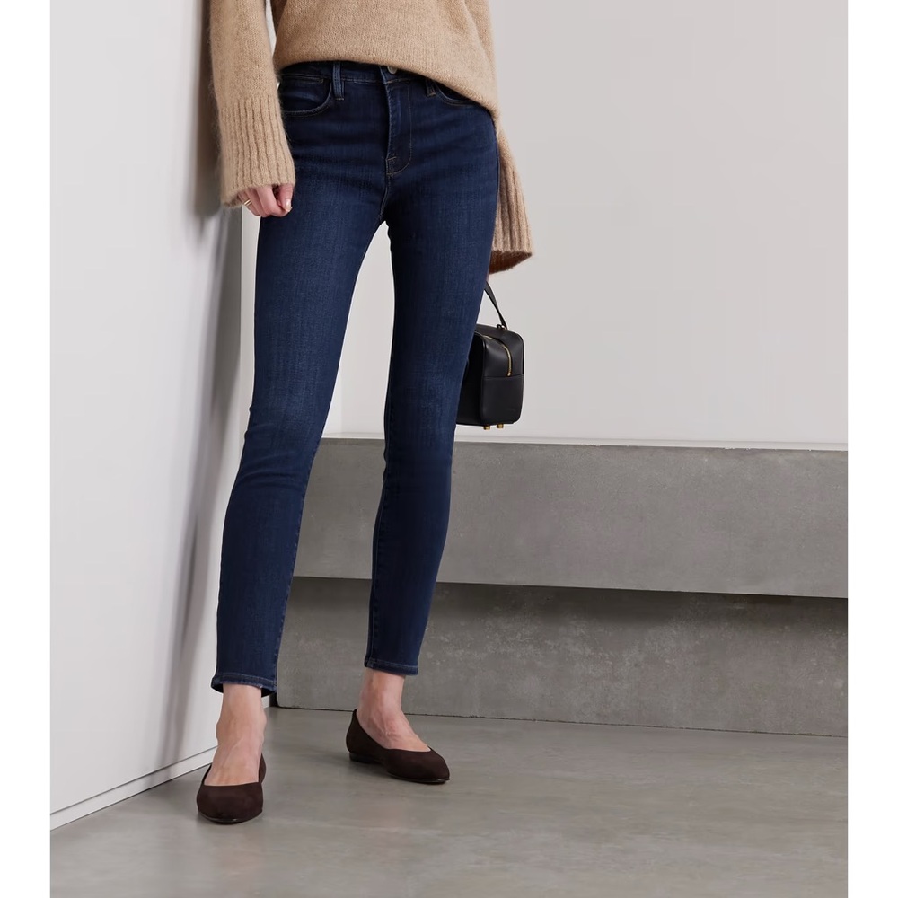 (SOLD) FRAME Le High Skinny Jeans Size 28 - Picture 1 of 16